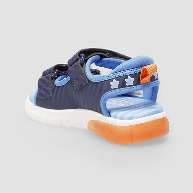 Bluey Toddler Boys Light Up Adjustable Strap Sandals