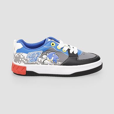 Sonic the Hedgehog Court Little Kid Boys Lace-Up Sneakers