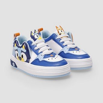 Bluey Bingo Court Toddler Boys Lace-Up Sneakers