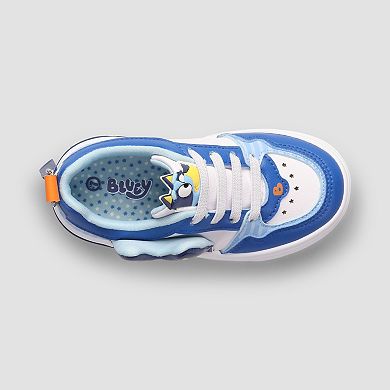 Bluey Bingo Court Toddler Boys Lace-Up Sneakers