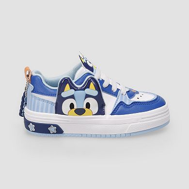 Bluey Bingo Court Toddler Boys Lace-Up Sneakers