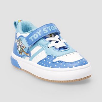 Disney / Pixar's Toy Story Buzz Lightyear & Woody Toddler Boys Lace-Up Sneakers With Strap