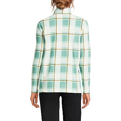 Women's Lands' End Anyweather Fleece Full Zip Print Jacket