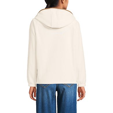 Women's Lands' End Anyweather RainDefense Full Zip Fleece Jacket