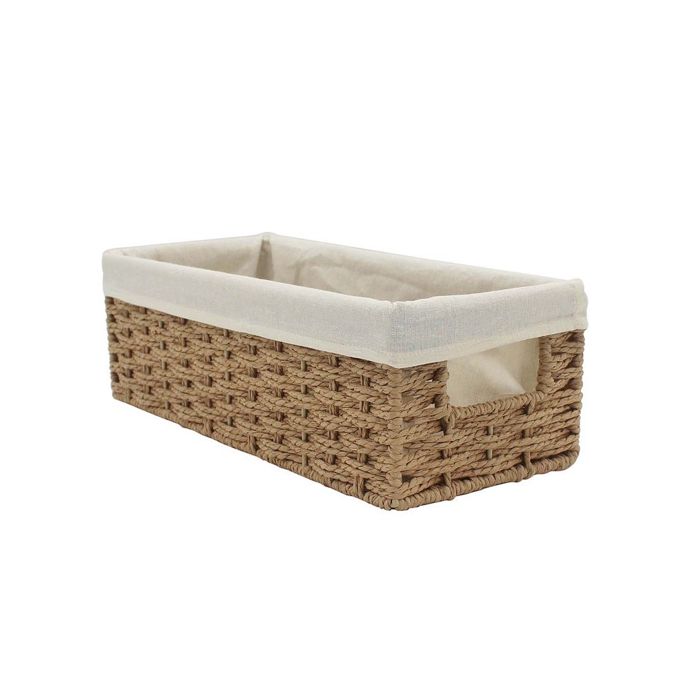 Sonoma Goods For Life® Cove Paper Woven Cube Storage Baskets 2-pc. Set