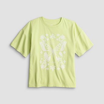 Girls 7-20 SO® Oversized Boxy Graphic Tee in Regular & Plus Size