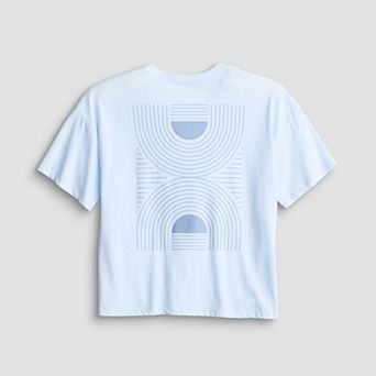 Girls 7-20 SO® Oversized Boxy Graphic Tee in Regular & Plus Size
