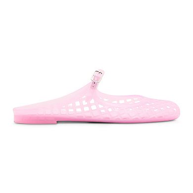 madden girl Saffron Women's Slip-On Netted Sandals