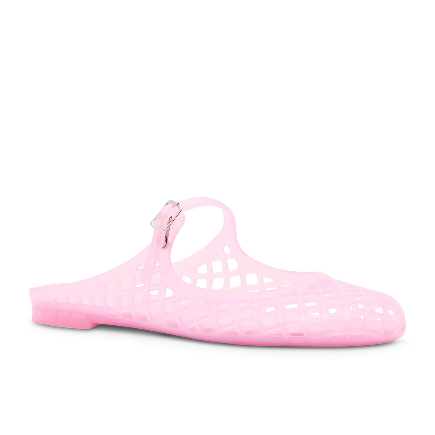 Женские балетки madden Girl Saffron Slip-On Jelly, цвет: Розовый — фото 1