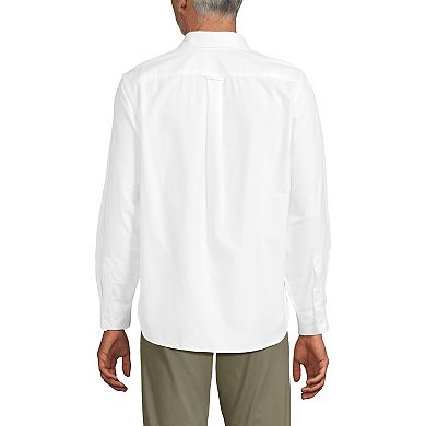 Lands' End Long Sleeve Sail Rigger Oxford Shirt