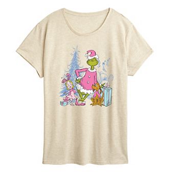 Women's The Grinch Max & Cindy Lou Who Christmas Graphic Tee