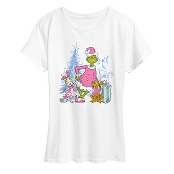 Women's The Grinch Max & Cindy Lou Who Christmas Graphic Tee