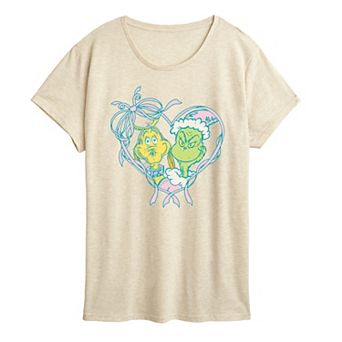 Women's Dr. Seuss The Grinch & Max Christmas Graphic Tee