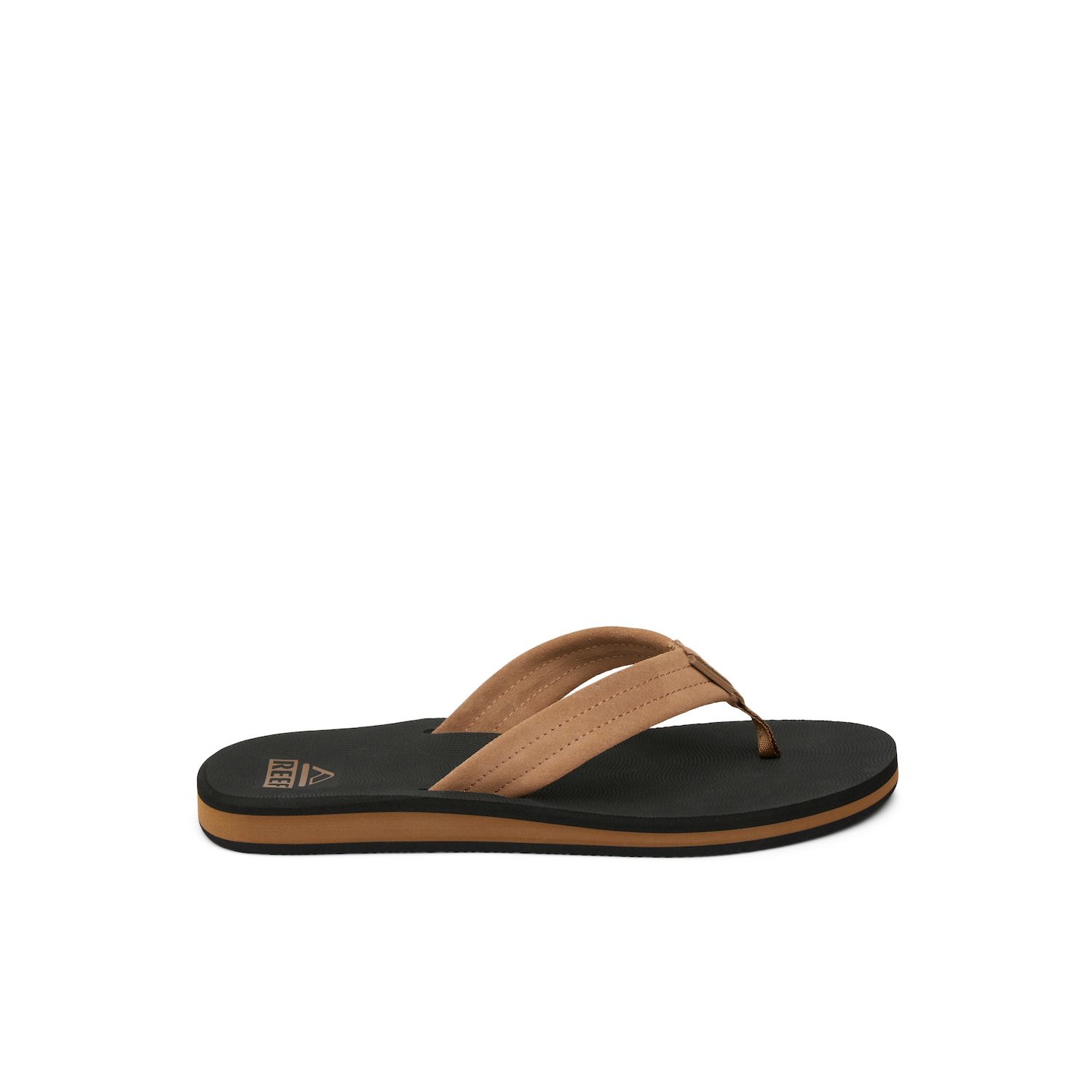 Мужские сандалии REEF Groundswell Flip-Flop, цвет: Коричневый — фото 2
