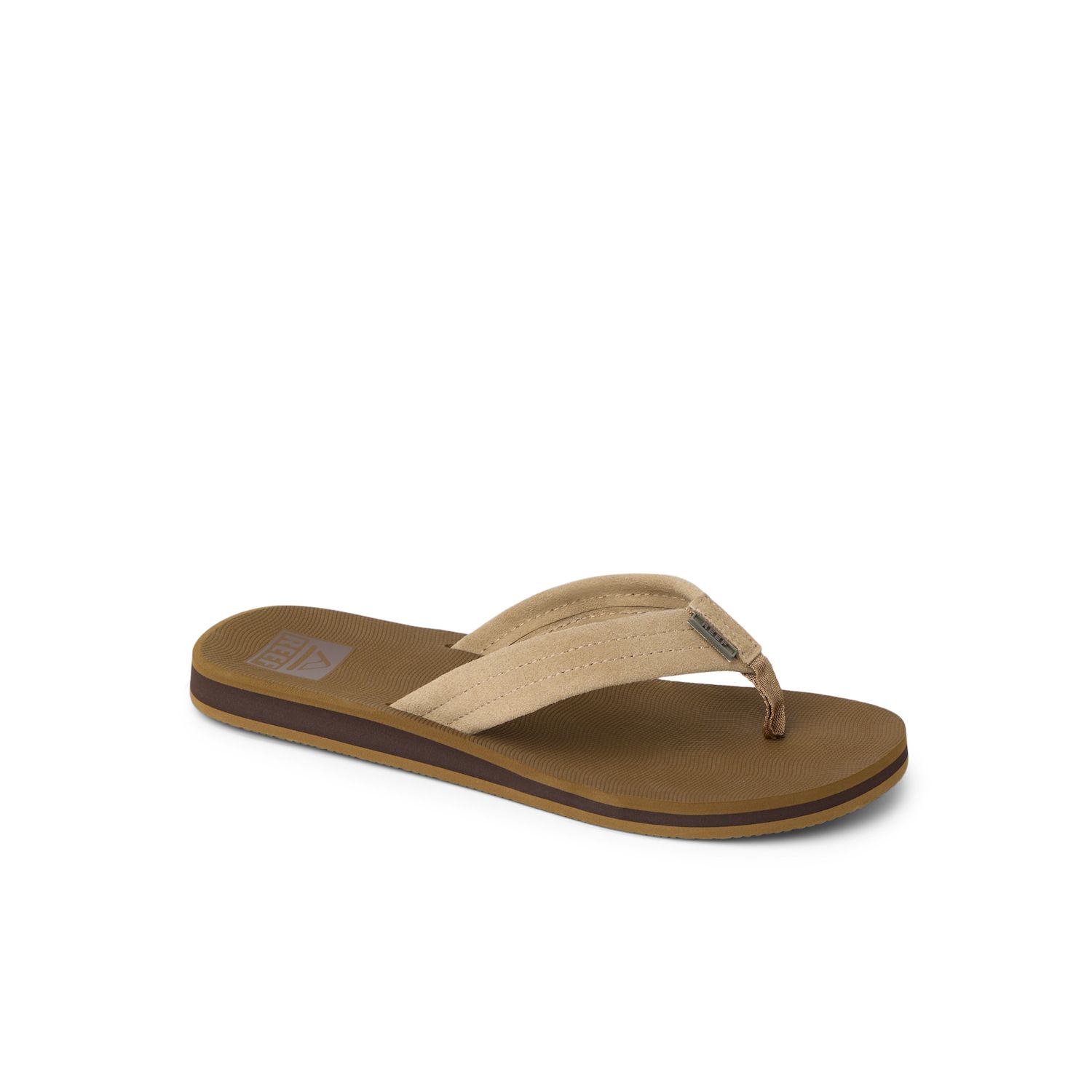 Мужские сандалии REEF Groundswell Flip-Flop, цвет: Коричневый