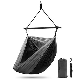 Sorbus Hanging Outdoor Cacoon Swing Chair - for Camp, Travel, Hiking, Tent, or Porch