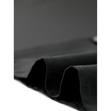 2 Packs Women's Button Down Shirt Sheer Short Sleeve Point Collar Work Tops