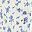 Dark Blue Blue Floral