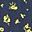 Pink Dark Blue Floral