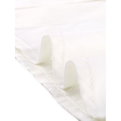 2 Packs Women's Peter Pan Collar Shirt Puffy Short Sleeve Elegant Blouse Top