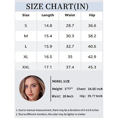 2 Packs Women's Cargo Denim Skirts Stretch Flap Pockets Button Bodycon Mini Jean Skort