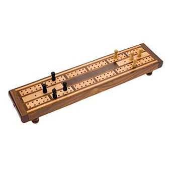 Wood Cribbage Game