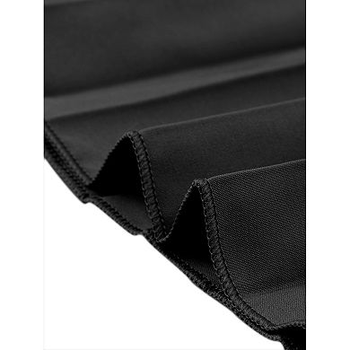 2 Packs Women's Elastic High Waist Flowy Pleated Maxi Skirt with Belt