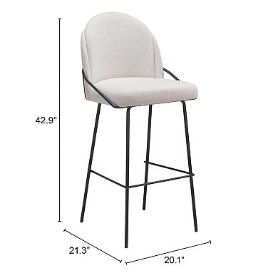 Jambi Barstool (Set of 2)