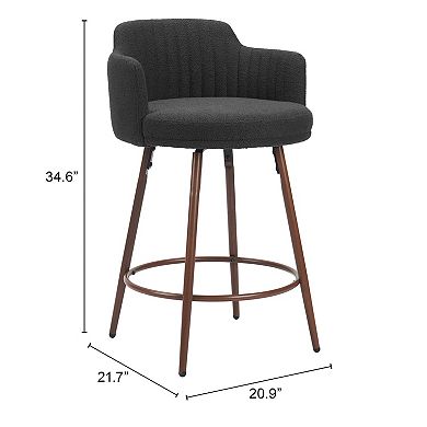 Kono Swivel Counter Stool (Set of 2)