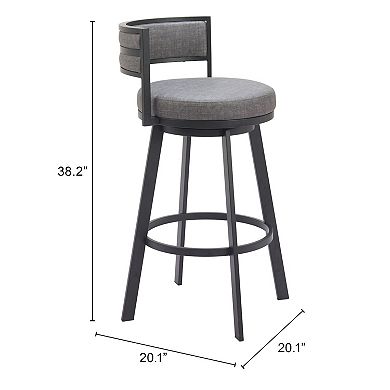 Gimsby Swivel Barstool