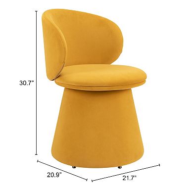 Oblic Swivel Dining Chair