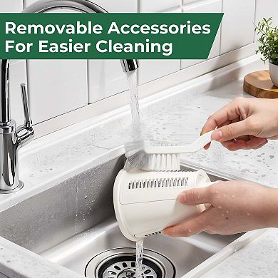 5 in 1 Multi-functional Cheese Grater Stainless Steel Blade Set for Slicing, Shredding