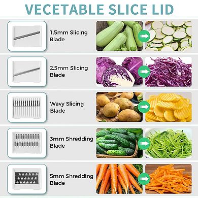 Stainless Steel Salad Spinner, 5.3 Qt Lettuce Spinner with Non-Slip Base, Drain, Stop Button