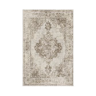 Garvee Vintage Floral Area Rug Machine Washable Stain Resistant for Home Decoration