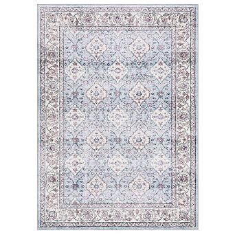 Garvee Machine Washable Vintage Area Rug Non Slip Stain Resistant Carpet for Living Room Bedroom