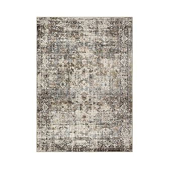 Garvee Vintage Distressed Area Rug Ultra Thin Machine Washable Non Slip for Living Room Bedroom