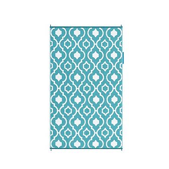 Garvee Moroccan Outdoor Area Rug Stain Resistant Foldable Rug for Camping Picnic