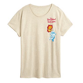 Women's Disney's The Year Without A Santa Claus Heat Miser & Snow Miser Christmas Graphic Tee