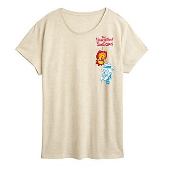 Women's Disney's The Year Without A Santa Claus Heat Miser & Snow Miser Christmas Graphic Tee
