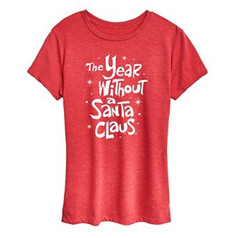 Women's Disney's The Year Without A Santa Claus Logo Christmas Graphic Tee