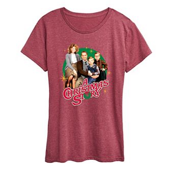Women's A Christmas Story The Parker Family Short Sleeve Graphic Tee