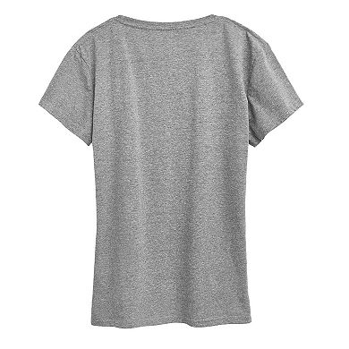 Women's Peanuts There's Snowplace Like Home Short Sleeve Christmas Graphic Tee