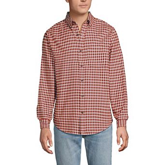Men's Lands' End Flagship Flannel Shirt