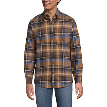 Men's Lands' End Flagship Flannel Shirt