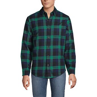 Men's Lands' End Flagship Flannel Shirt