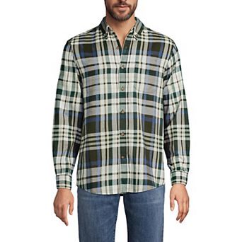 Men's Lands' End Flagship Flannel Shirt