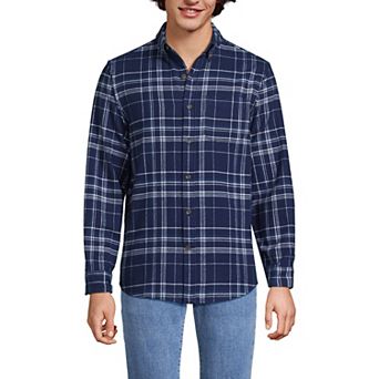 Men's Lands' End Flagship Flannel Shirt