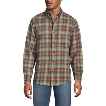 Men's Lands' End Flagship Flannel Shirt