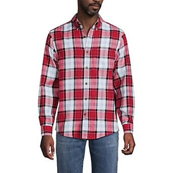 Men's Lands' End Flagship Flannel Shirt