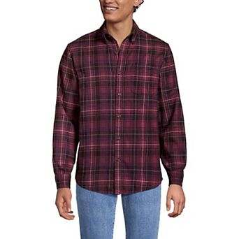 Men's Lands' End Flagship Flannel Shirt